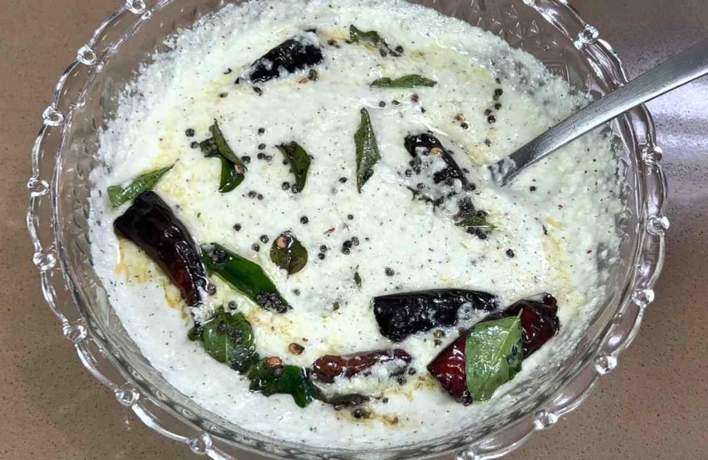 Easy Coconut Chutney Recipe