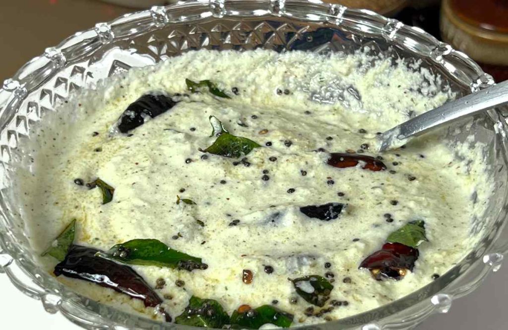 Easy Coconut Chutney Recipe