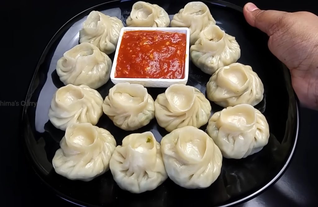 Chicken momos