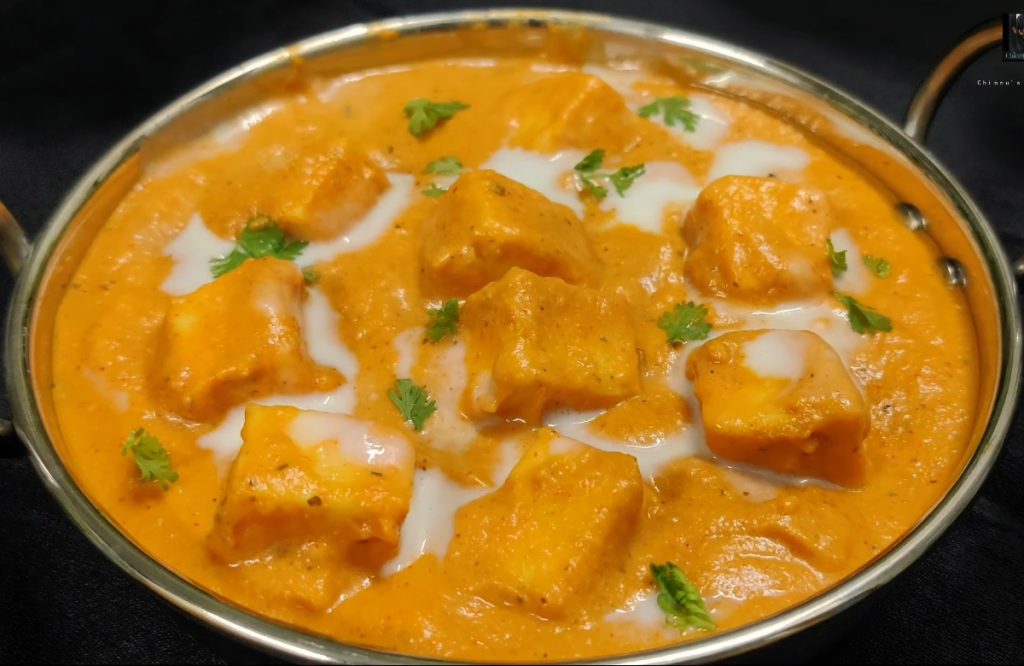 paneer butter masala recipe