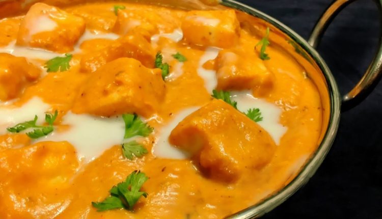 paneer butter masala recipe