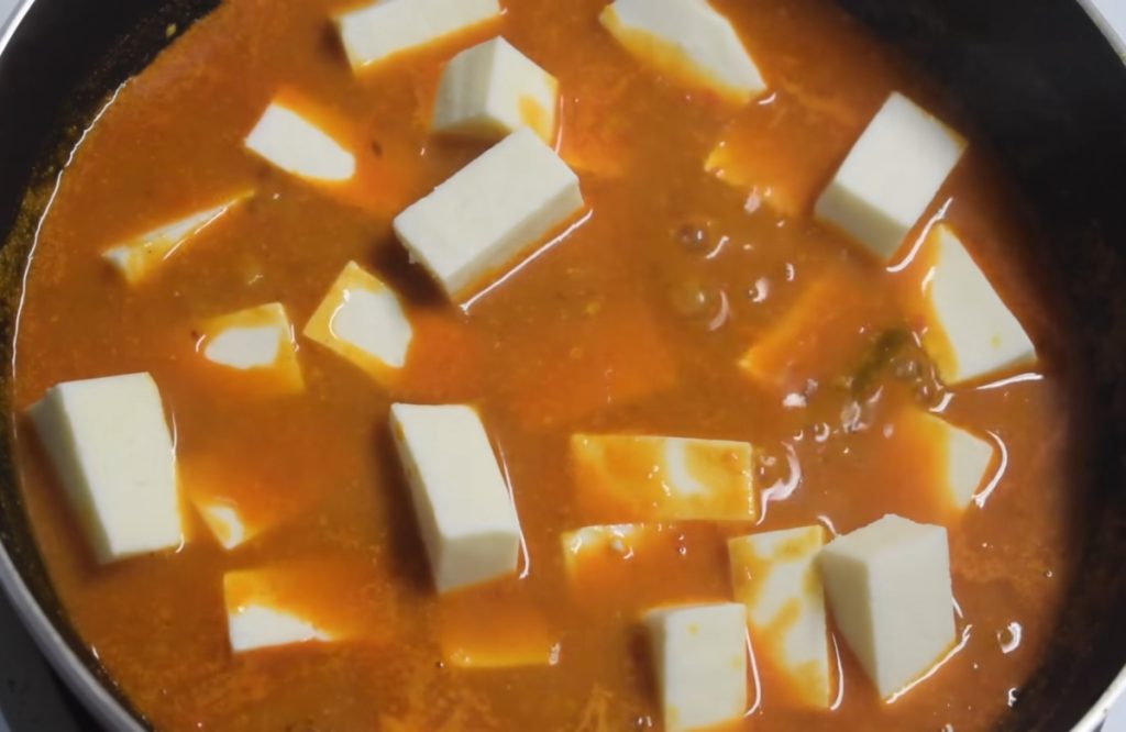 paneer masala recipe