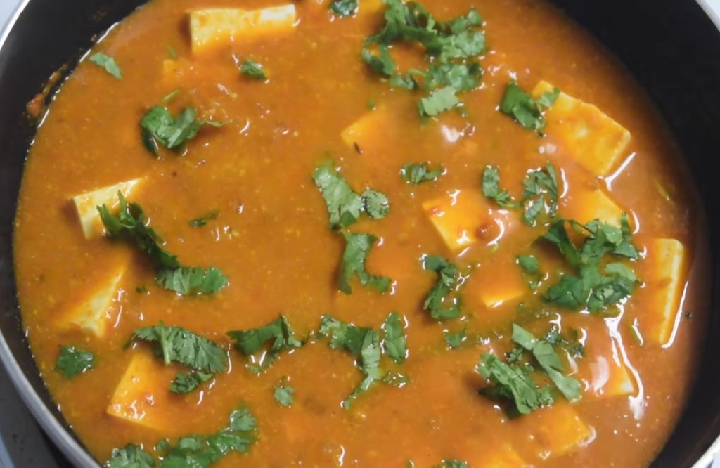 paneer masala recipe