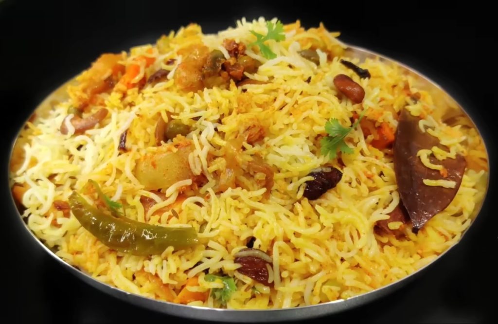 veg biryani recipe