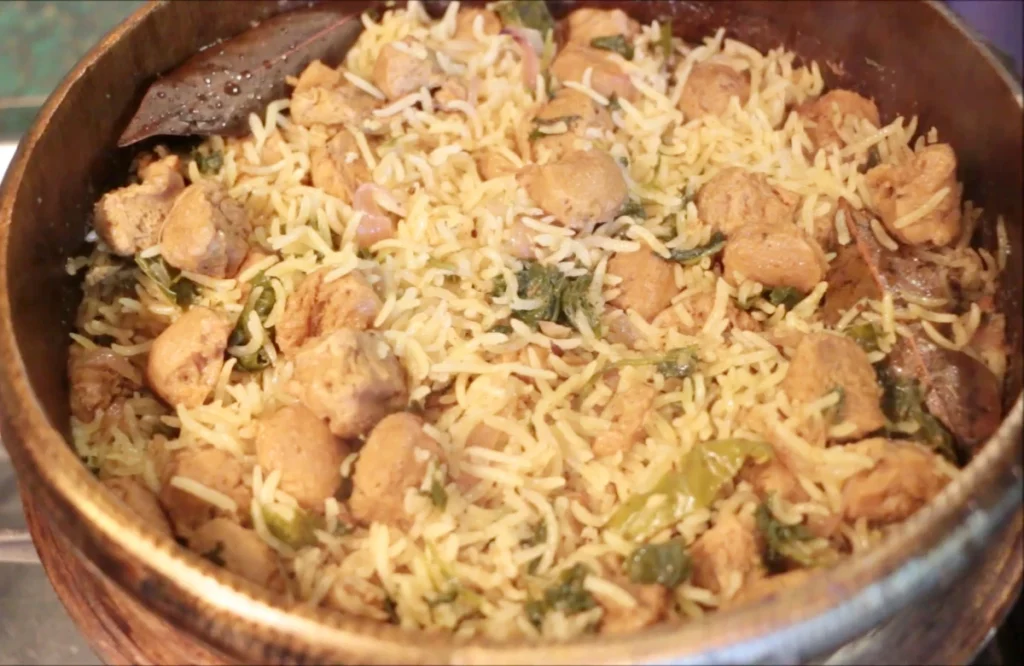 soya chunks pulao recipe